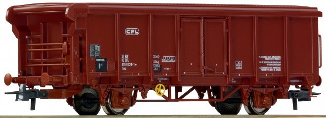 2 axle Rolling roof car<br /><a href='images/pictures/Roco/161492.jpg' target='_blank'>Full size image</a>